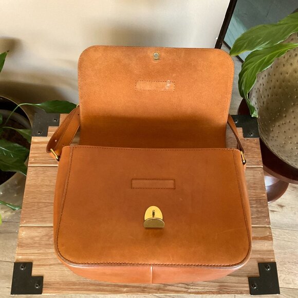 Madewell Tan Leather Shoulder Bag - Picture 11 of 16